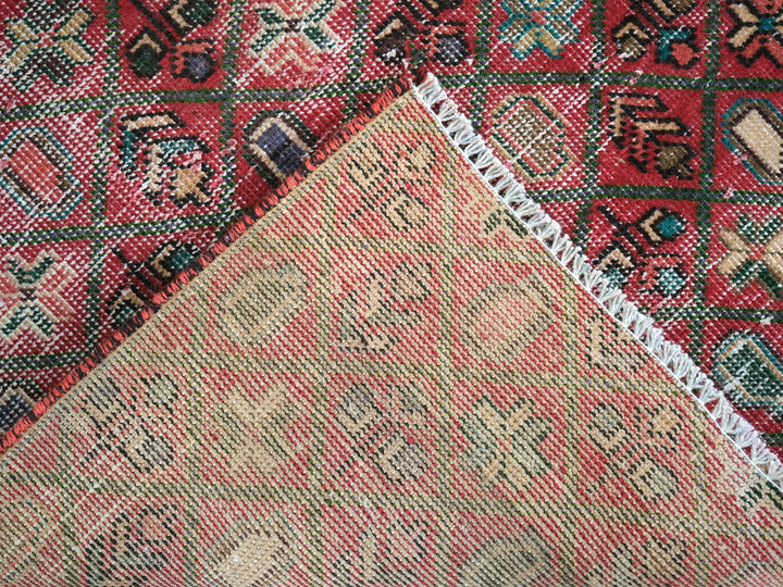 3x4 Vintage Rug, Hand-Knotted Oushak Rug, Bedroom Rug, Office Rug, Designer Rug, Antique Rug, SHR2126