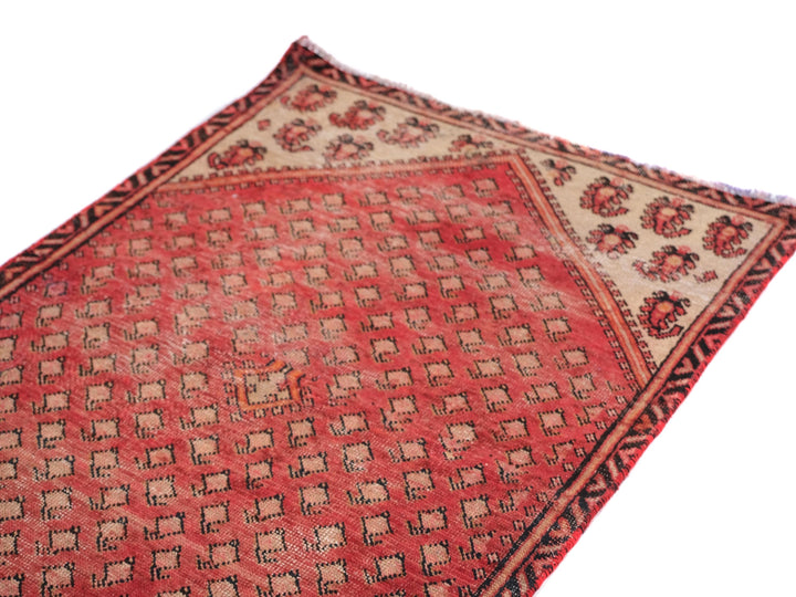 3x5 Vintage Rug, Hand-Knotted Oushak Rug, Bedroom Rug, Office Rug, Designer Rug, Antique Rug,  SHR2129