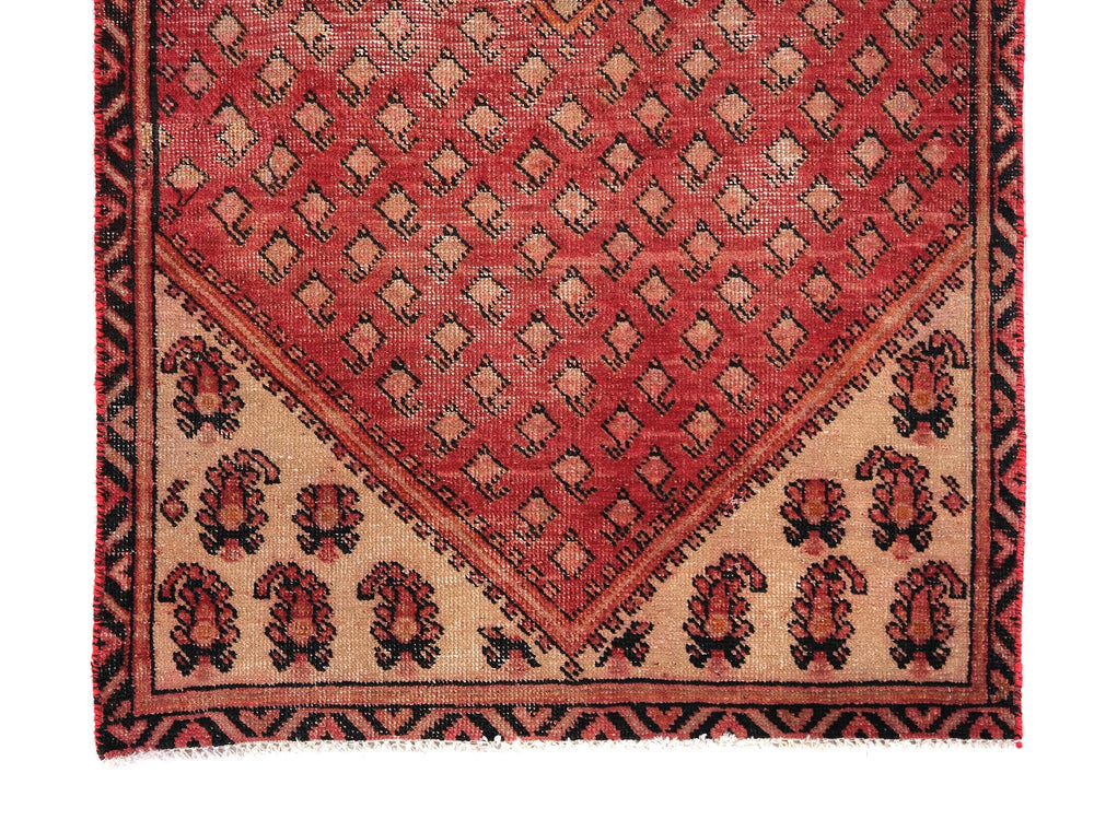 3x5 Vintage Rug, Hand-Knotted Oushak Rug, Bedroom Rug, Office Rug, Designer Rug, Antique Rug,  SHR2129