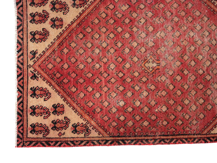 3x5 Vintage Rug, Hand-Knotted Oushak Rug, Bedroom Rug, Office Rug, Designer Rug, Antique Rug,  SHR2129