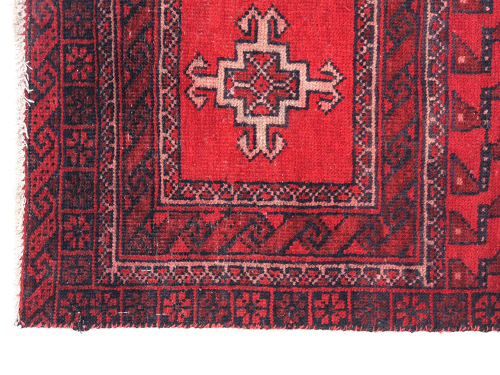 2x6 Vintage Rug, Hand-Knotted Kitchen Runner Rug, Hallway Runner Rug, Staircase Runner Rug, Foyer Rug, SHR2001