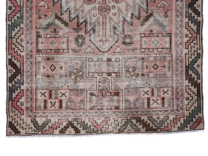 4x7 Persian Style Vintage Rug, Handmade Rug, Bedroom Rug, Scatter Rug, Small Rug, Entry Rug, Oushak Rug, SHR2029