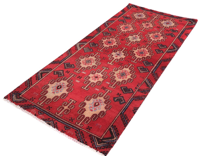 3x6 Vintage Rug, Handmade Rug, Bedroom Rug, Scatter Rug, Small Rug, Entry Rug, SHR2049