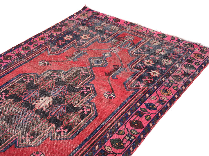 4x7 Vintage Rug, Handmade Rug, Bedroom Rug, Scatter Rug, Small Rug, Entry Rug, SHR2067