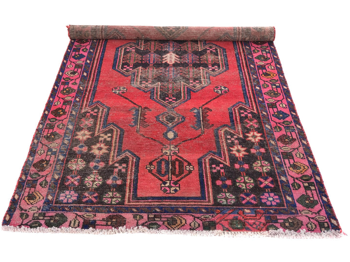 4x7 Vintage Rug, Handmade Rug, Bedroom Rug, Scatter Rug, Small Rug, Entry Rug, SHR2067