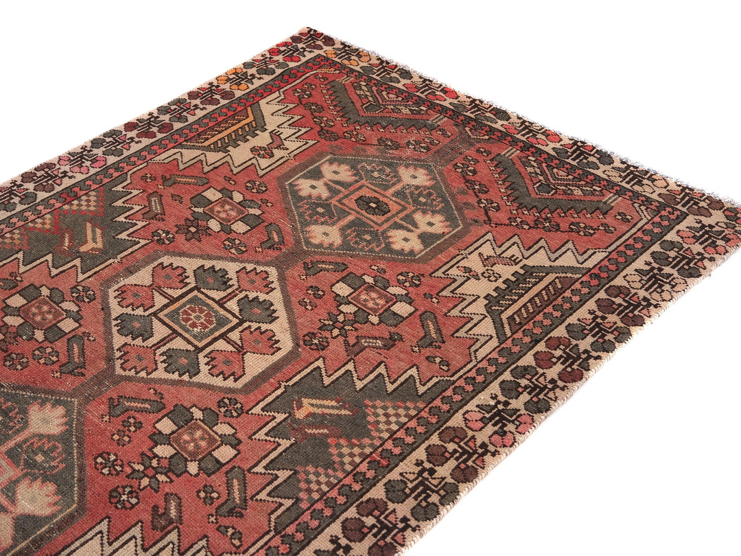 4x6 Vintage Rug, Handmade Rug, Bedroom Rug, Scatter Rug, Small Rug, Entry Rug, SHR2068