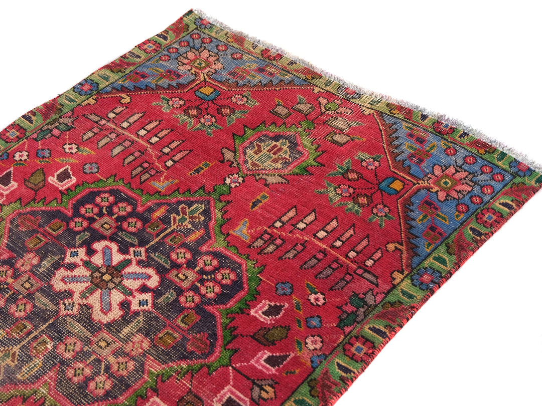 3x5 Vintage Rug, Handmade Rug, Bedroom Rug, Scatter Rug, Small Rug, Entry Rug, SHR2074