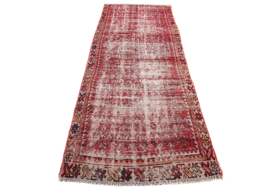 3x8 Vintage Rug, Handmade Rug, Bedroom Rug, Scatter Rug, Small Rug, Entry Rug, SHR2079