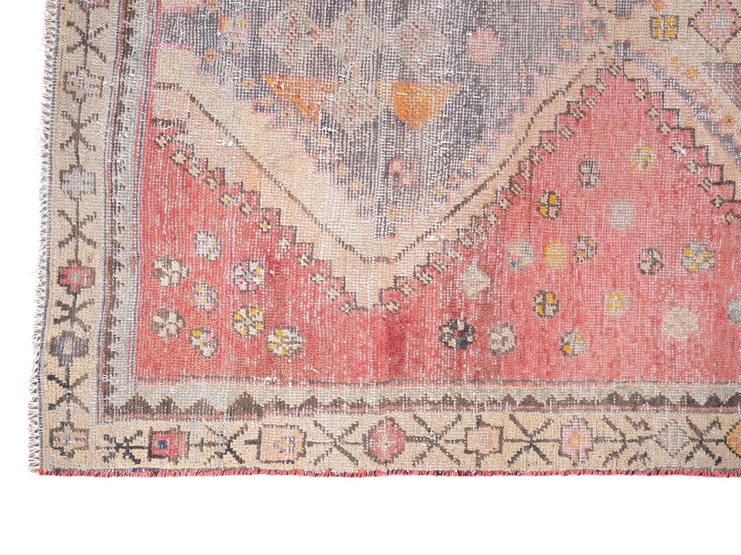 4x6 Vintage Rug, Handmade Rug, Bedroom Rug, Scatter Rug, Small Rug, Entry Rug, SHR2081