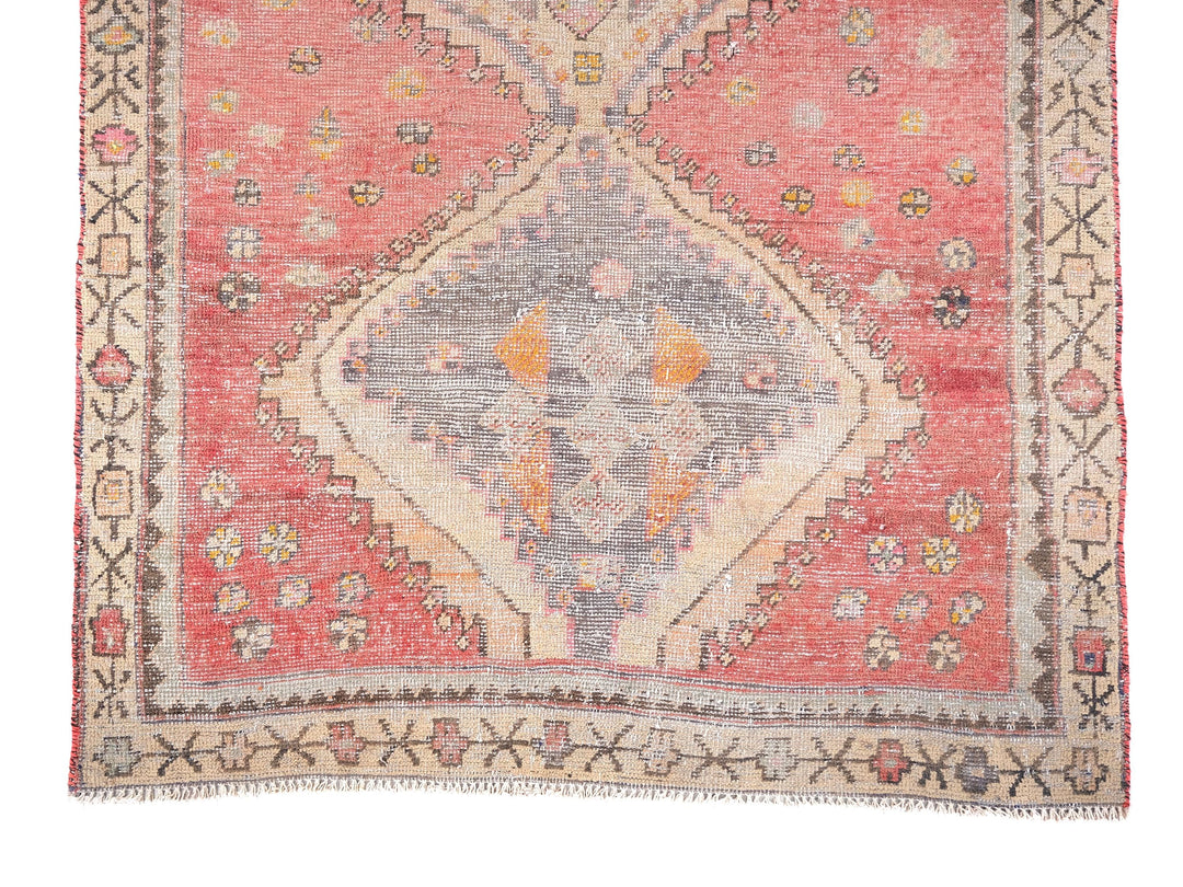 4x6 Vintage Rug, Handmade Rug, Bedroom Rug, Scatter Rug, Small Rug, Entry Rug, SHR2081