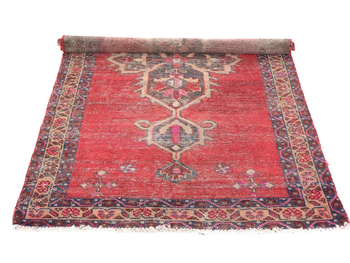 3x5 Vintage Rug, Handmade Rug, Bedroom Rug, Scatter Rug, Small Rug, Entry Rug, SHR2092