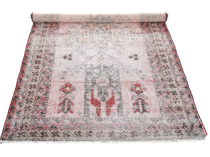4x6 Vintage Rug, Handmade Rug, Bedroom Rug, Scatter Rug, Small Rug, Entry Rug, SHR2093