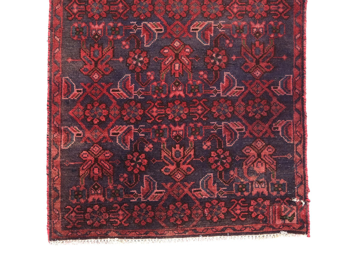 3x9 Vintage Rug, Handmade Oushak Rug, Bedroom Rug, Office Rug, Designer Rug, Antique Rug, SHR2103