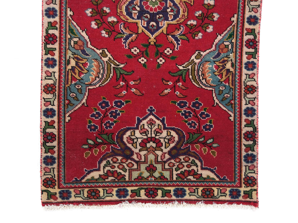 2x11 Vintage Rug, Hand-Knotted Pakistan made Rug, Bedroom Rug, Office Rug, Designer Rug, Antique Rug,Runner Rug,SHR2106