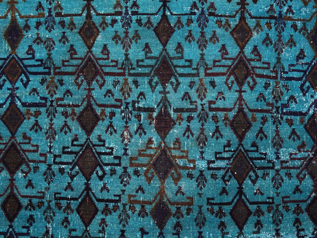 4x5 Vintage Rug, Hand-Knotted Oushak Rug, Bedroom Rug, Office Rug, Designer Rug, Antique Rug, SHR2113