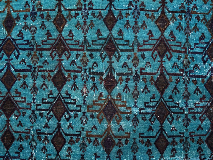 4x5 Vintage Rug, Hand-Knotted Oushak Rug, Bedroom Rug, Office Rug, Designer Rug, Antique Rug, SHR2113