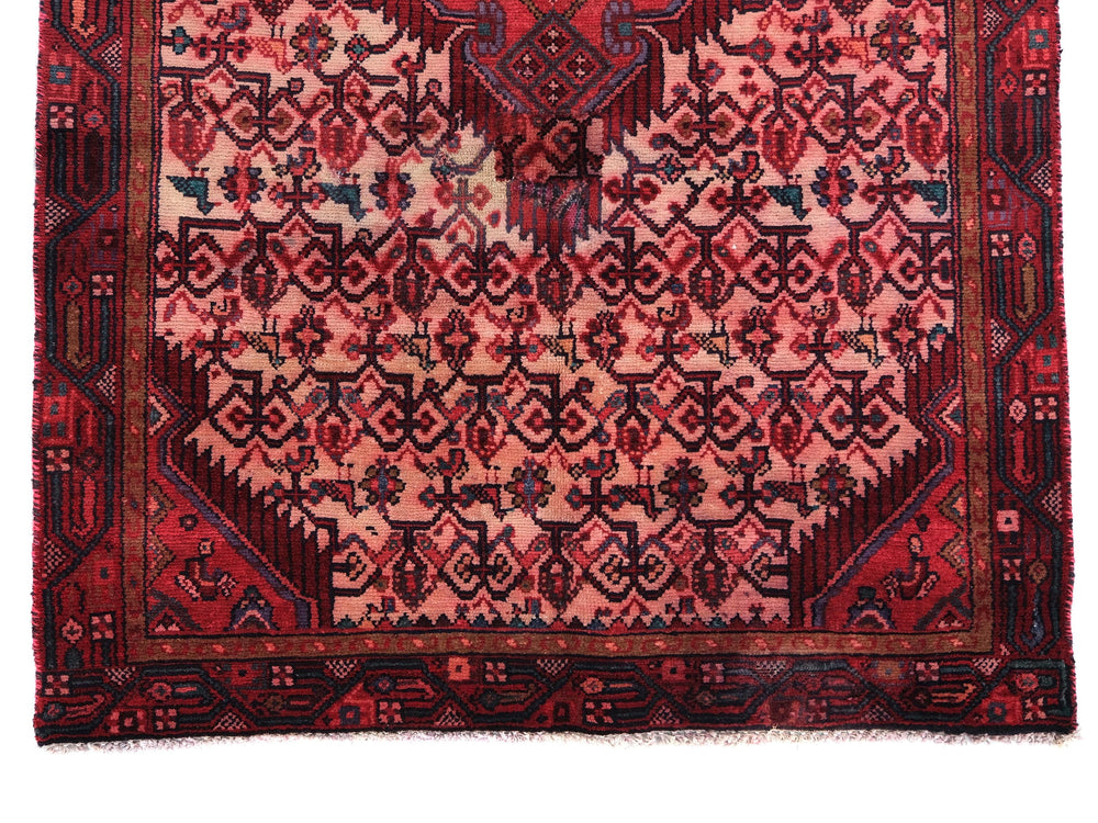 3x4 Vintage Rug, Hand-Knotted Oushak Rug, Bedroom Rug, Office Rug, Designer Rug, Antique Rug,  SHR2115