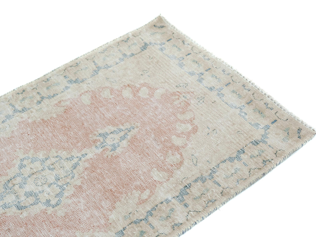 2x5 Vintage Rug, Small Handmade Scatter Rug, Entry Rug, Living Room Rug, Hallway Rug,  SHR2143