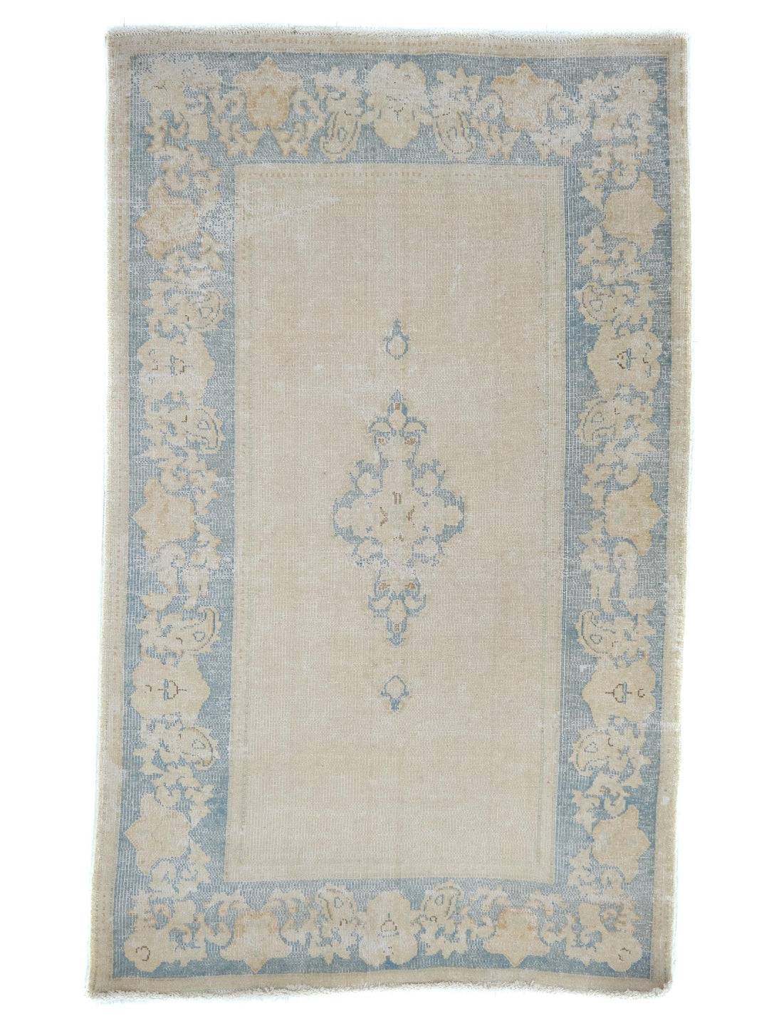 3x5 Vintage Rug, Oushak Rug, Anatolian Rug, Small Handmade Scatter Rug, Entry Rug, Living Room Rug, Hallway Rug,  SHR2144